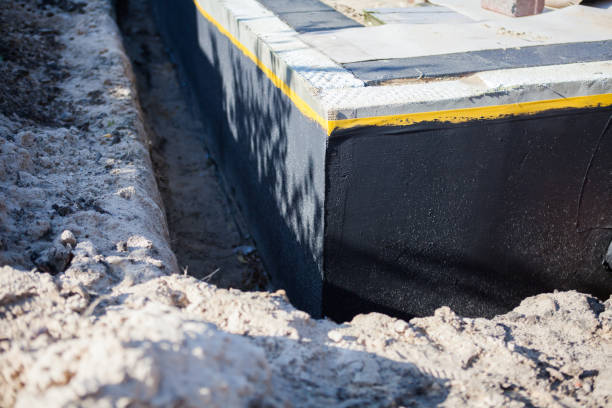 Residential Interior Drainage System installation at a Monterey, TN home by SJ Waterproofing Pros